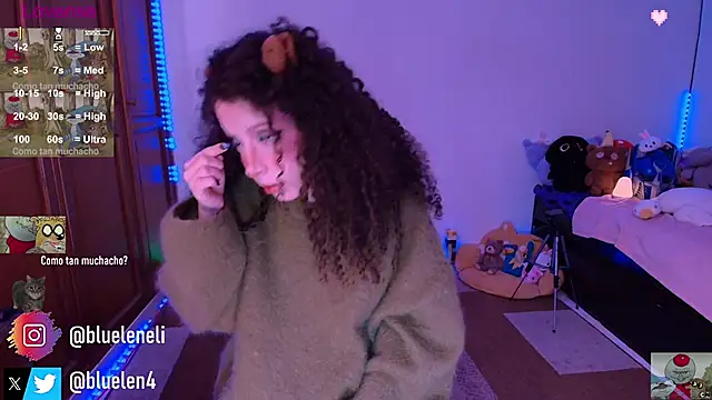 bluelen live sex cam