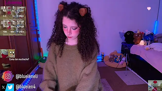 bluelen live sex cam