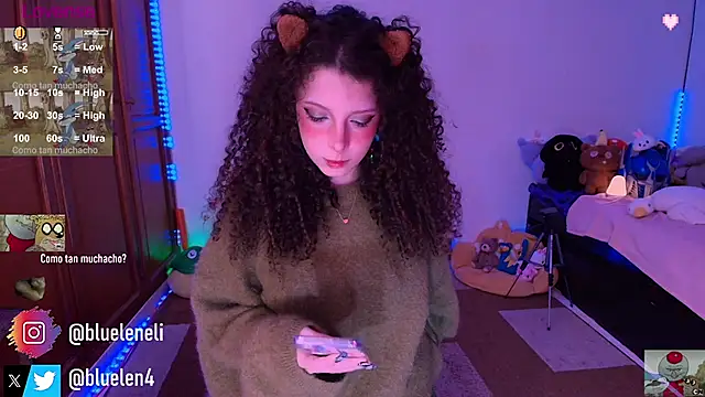 bluelen live sex cam