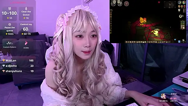 Linbaibai live sex cam