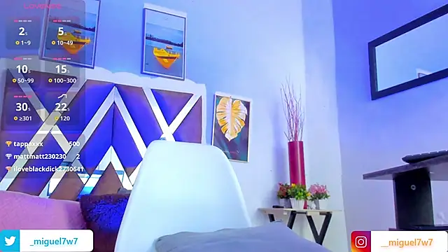 __Miguel7w7 live sex cam