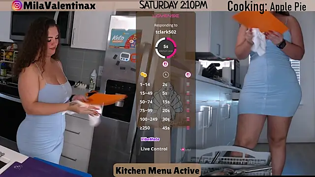 MilaValentina live sex cam