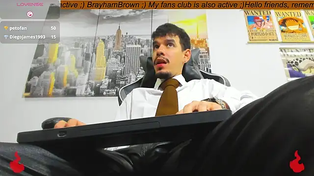 BRAYHAMBROWN live sex cam