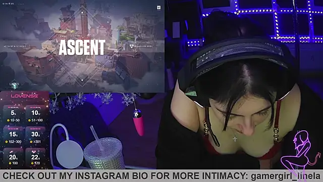 Gamergirl-Linela live sex cam