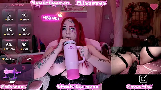 Squirtqueenmissnvus live sex cam