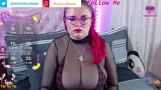 VickyColleman live sex cam