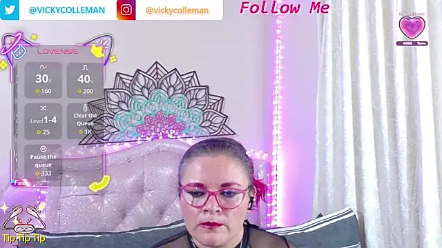 VickyColleman live sex cam