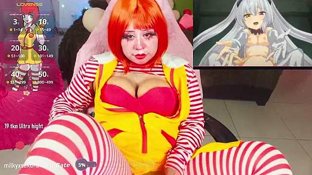 MilkyXSakura live sex cam