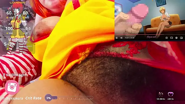 MilkyXSakura live sex cam