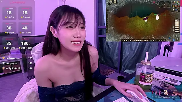 Linbaibai live sex cam