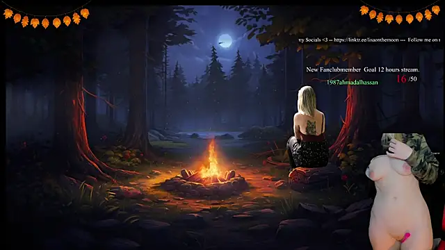 Lisaonthemoon live sex cam