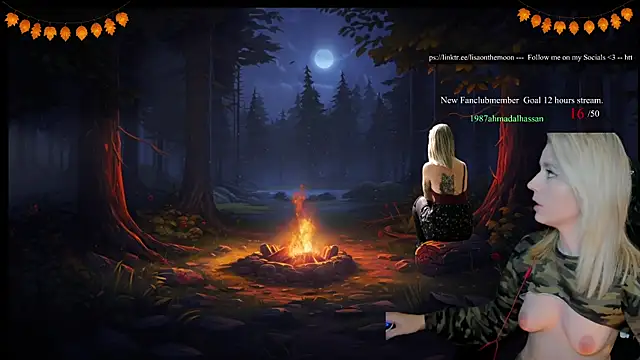 Lisaonthemoon live sex cam