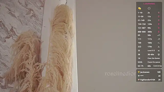 roselinedior live sex cam