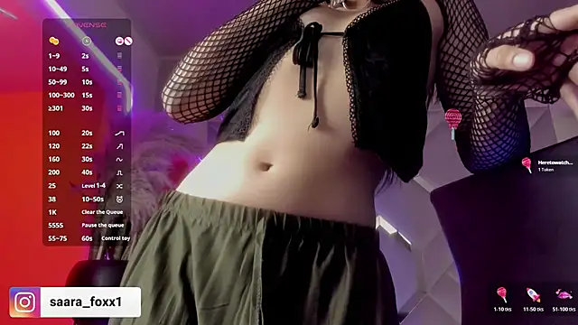 Sara_Foxx1's cam snapshot