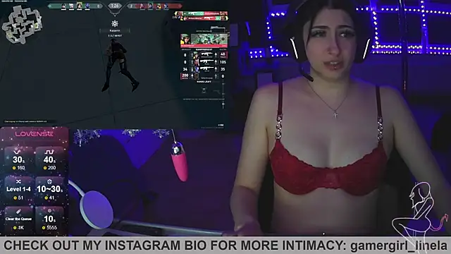 Gamergirl-Linela live sex cam