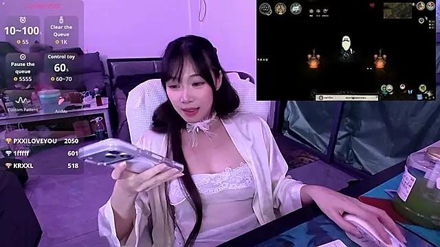 Linbaibai live sex cam