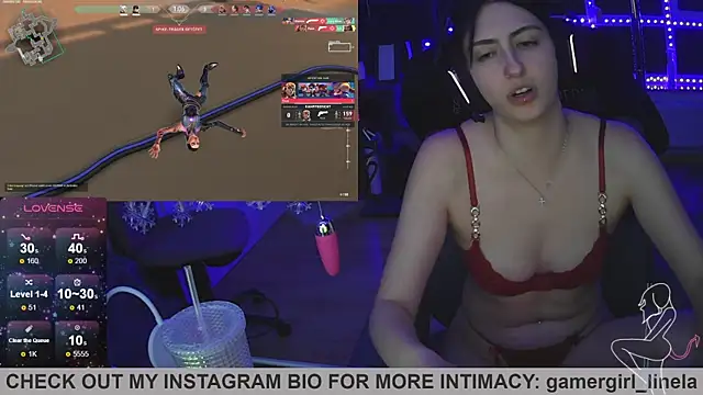 Gamergirl-Linela live sex cam