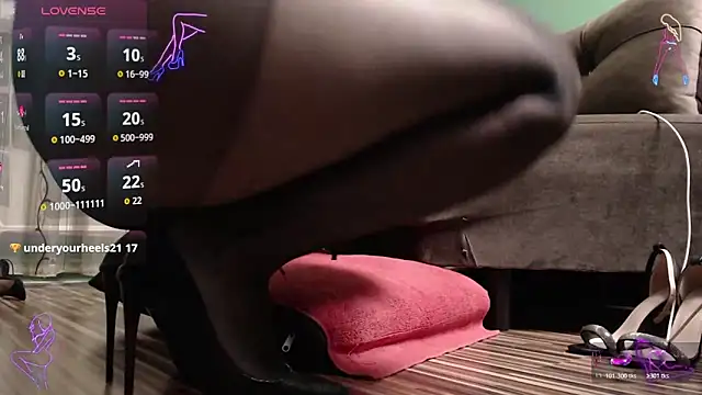 lovingfeetheels live sex cam