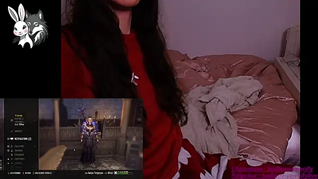 BadBunnyXWolfyLive live sex cam