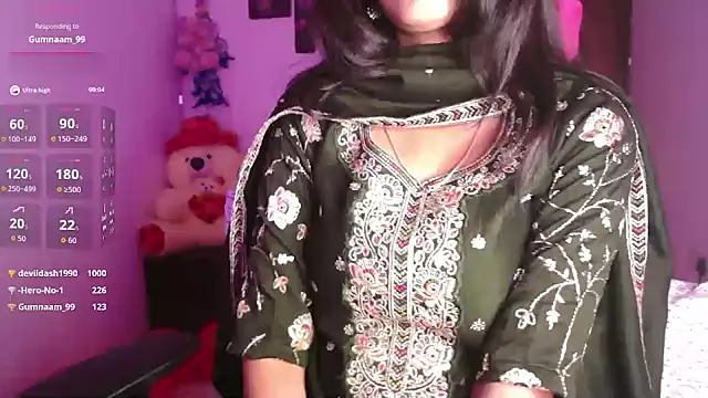 Samikshaa live sex cam