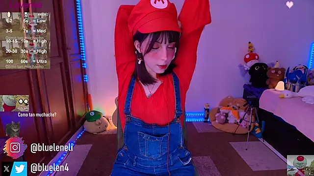 bluelen live sex cam