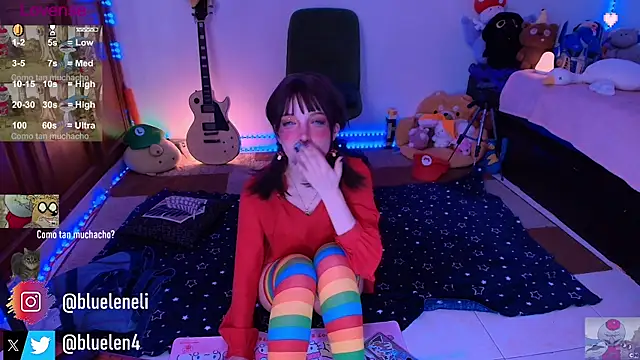 bluelen live sex cam