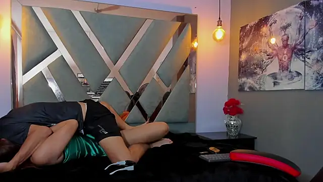 ChanellandMax live sex cam