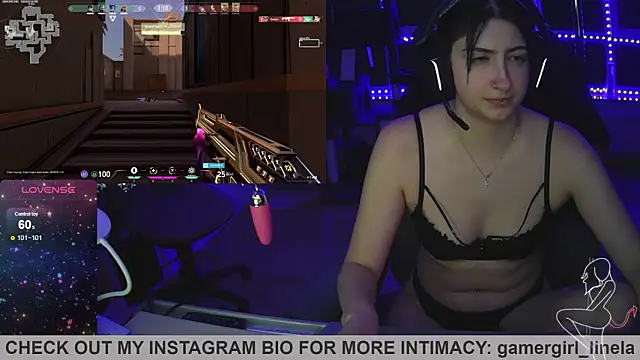 Gamergirl-Linela live sex cam