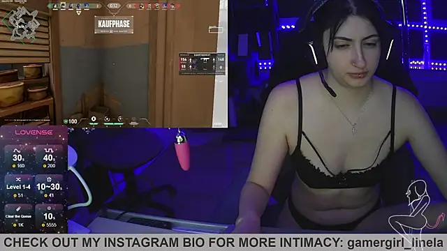 Gamergirl-Linela live sex cam