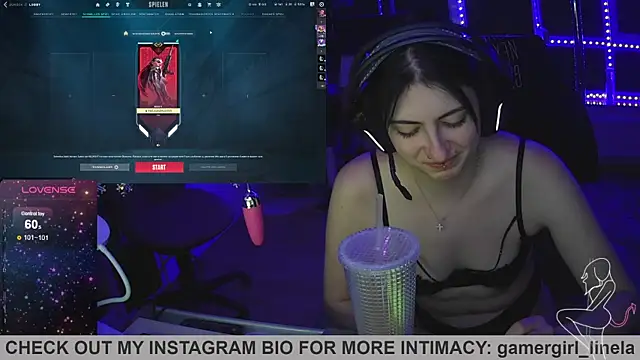 Gamergirl-Linela live sex cam