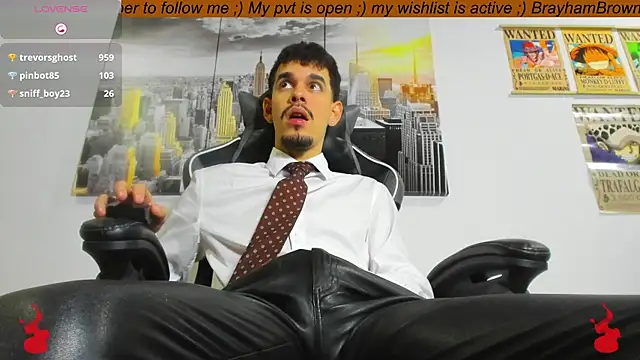 BRAYHAMBROWN live sex cam