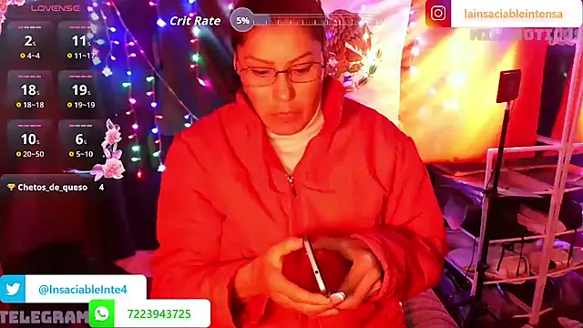 LaInsaciableIntensa's cam snapshot