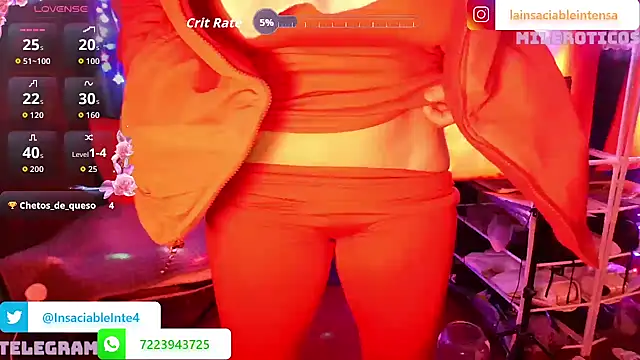 LaInsaciableIntensa's cam snapshot