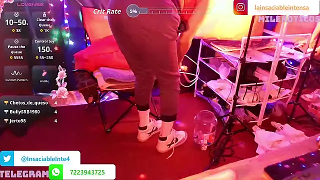 LaInsaciableIntensa's cam snapshot