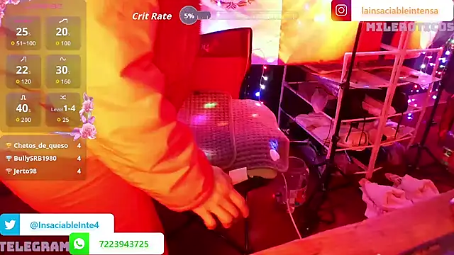 LaInsaciableIntensa's cam snapshot