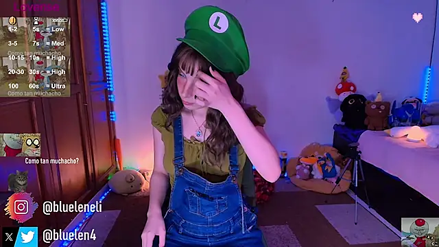 bluelen live sex cam