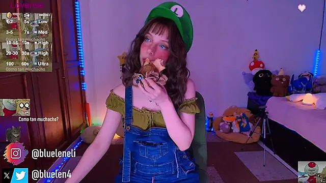 bluelen live sex cam