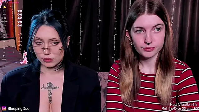 SleepingDuo live sex cam