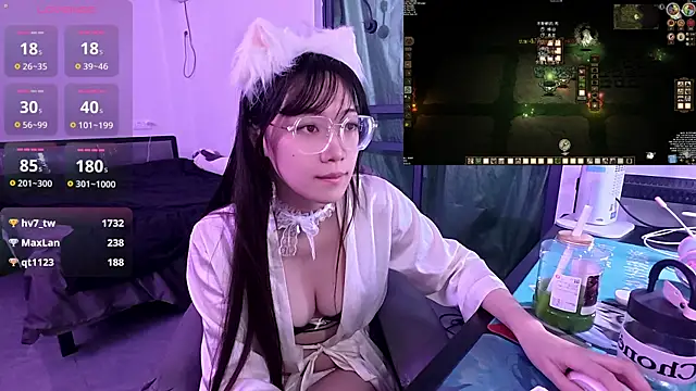 Linbaibai live sex cam