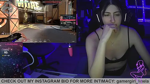 Gamergirl-Linela live sex cam