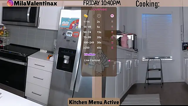 MilaValentina live sex cam