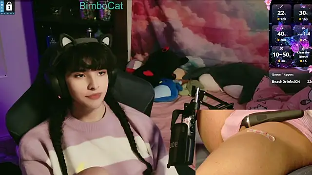 BimboCat live sex cam