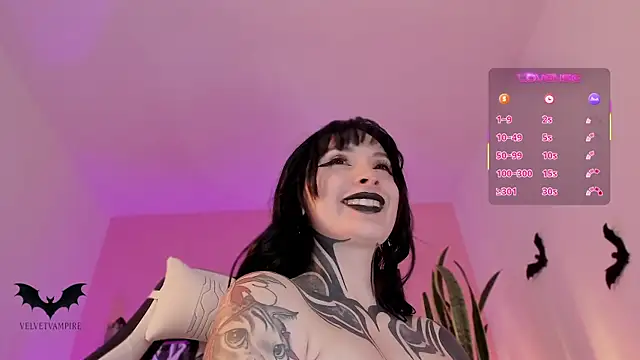 VelvetVampiree live sex cam