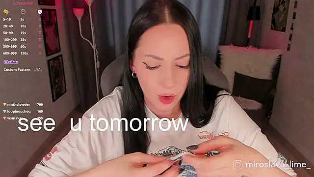 MiroslavaLime live sex cam