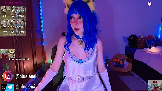 bluelen live sex cam