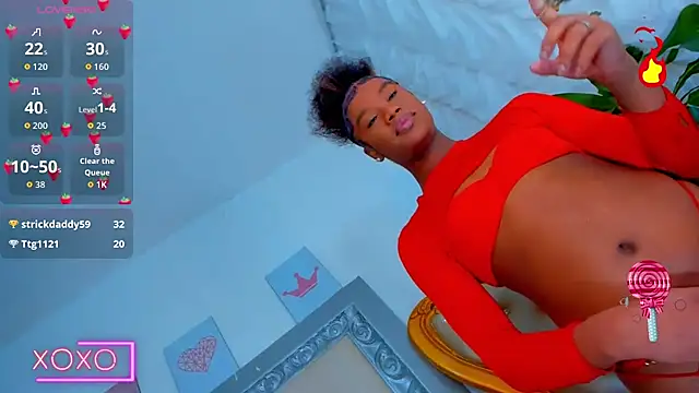 EbonyWildYou live sex cam
