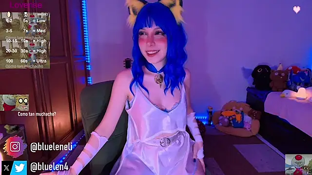 bluelen live sex cam