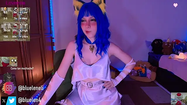 bluelen live sex cam