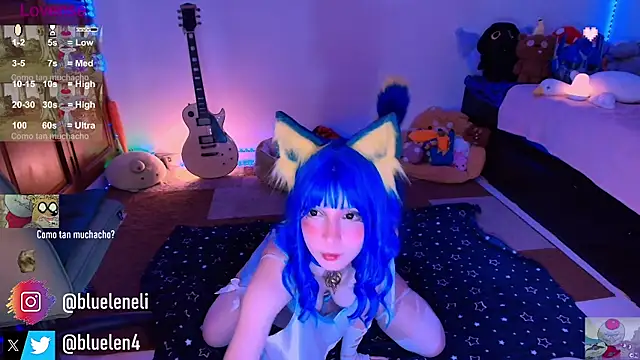 bluelen live sex cam