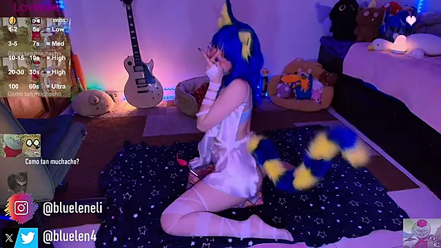 bluelen live sex cam